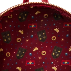 LOUNGEFLY Loungfly Disney Snow White Evil Queen Throne Mini Backpack 5 LOUNGEFLY Loungfly Disney Snow White Evil Queen Throne Mini Backpack -Fashion Accessories Shop WDBK3064 3