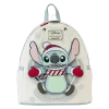 Loungefly Stitch Holiday Snow Angel Glitter Mini Backpack