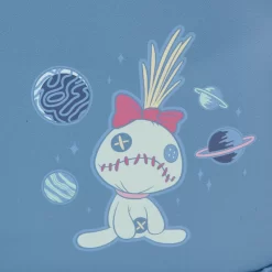 LOUNGEFLY Stitch Plush Sherpa Cosplay Mini Backpack -Fashion Accessories Shop WDBK3401 LFDISNEYSTITCHPLUSHPOCKETMINIBACKPACK4763DETAIL