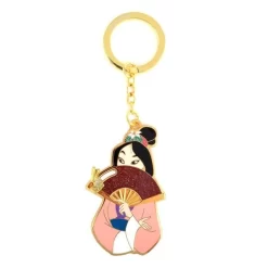 Loungefly Disney Mulan With Fan Keychain