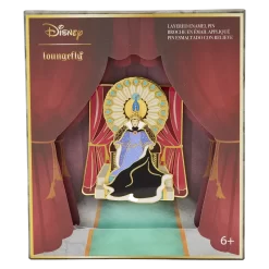 LOUNGEFLY Loungfly Disney Snow White Evil Queen Throne Layered Pin