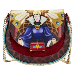 LOUNGEFLY Loungfly Disney Snow White Evil Queen Throne Crossbody Bag