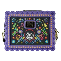 Loungefly Coco Miguel Calavera Floral Skull Crossbody Bag 6 Loungefly Coco Miguel Calavera Floral Skull Crossbody Bag -Fashion Accessories Shop WDTB2884 3