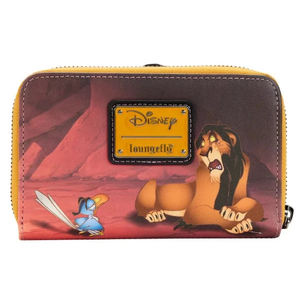 Loungefly Lion King Scar Villains Scene Zip Around Wallet 2 Loungefly Lion King Scar Villains Scene Zip Around Wallet - Image 2