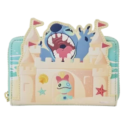 Loungefly Disney Stitch Sandcastle Beach Surprise Zip-Around Wallet
