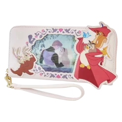Loungefly Disney Sleeping Beauty Princess Lenticular Series Wristlet Wallet
