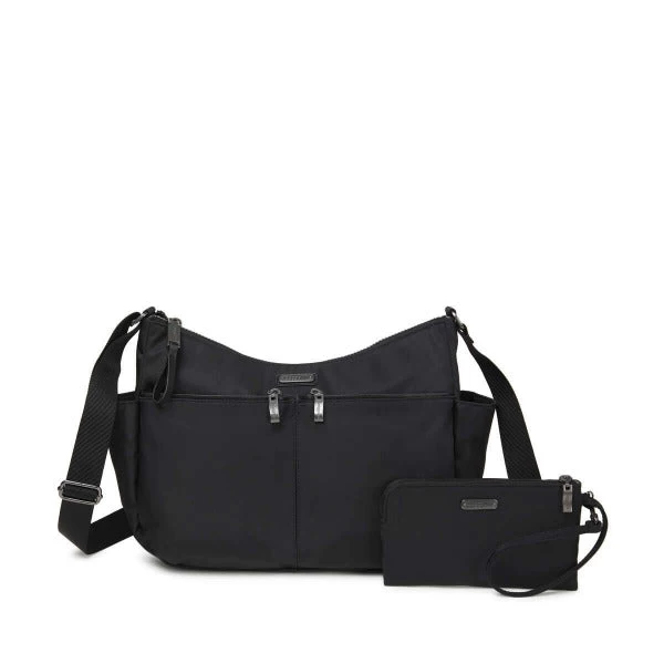 Baggallini West Village Hobo Black 1 Baggallini West Village Hobo Black
