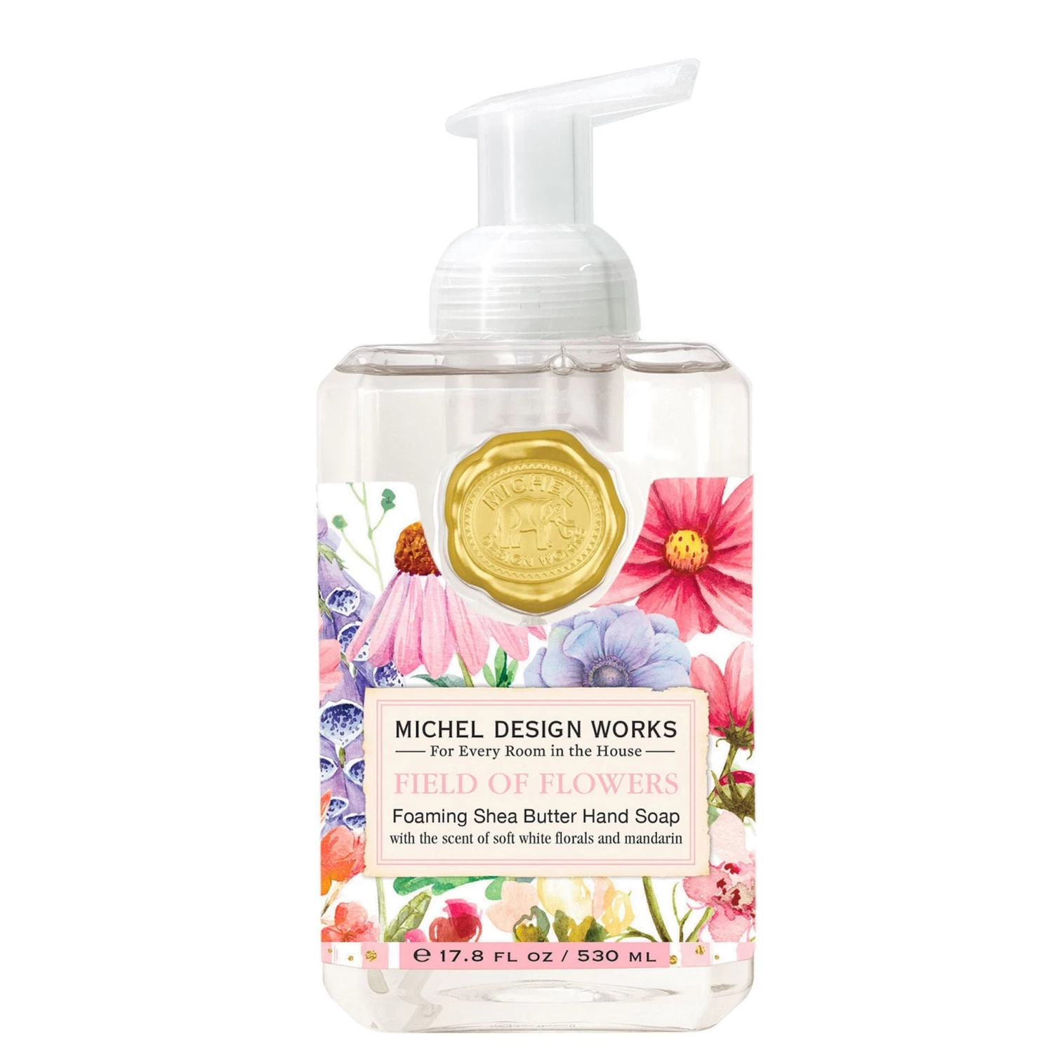 Michel Design Works Field Of Flowers Foaming Soap 1 Michel Design Works Field Of Flowers Foaming Soap