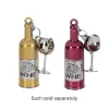 Happy Hour Wine Bottle And Wine Glass Token Charm