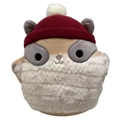Squishmallow Ziv The Brown Sugar Glider With Beanie Hat And Fuzzy Belly 8" Stuffed Plush By Kelly Toy
