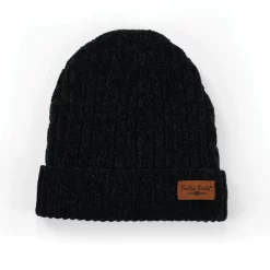 Beyond Soft Chenille Beanie Hat -Fashion Accessories Shop bkbhat blk 01