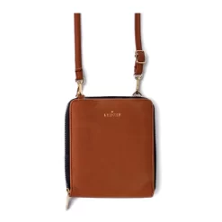 Kedzie Best Little Bag In Saffiano Vegan Leather -Fashion Accessories Shop brown