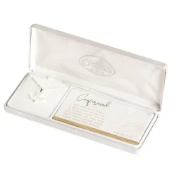 Confirmation White Dove Necklace Romans 15:13