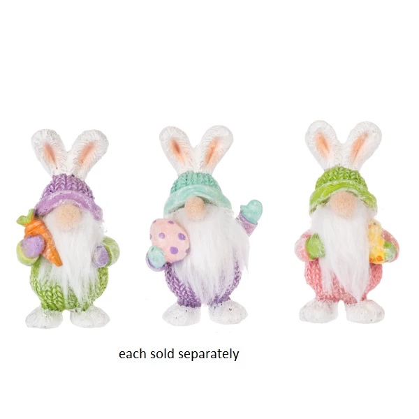 Spring Easter Bunny Gnome Token Charm 1 Spring Easter Bunny Gnome Token Charm