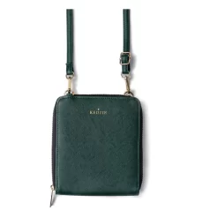Kedzie Best Little Bag In Saffiano Vegan Leather -Fashion Accessories Shop emerald