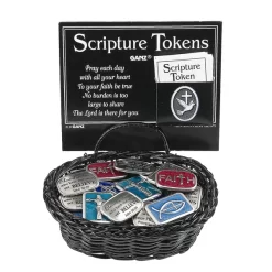 Encouraging Scripture Verses Prayer Token Charm -Fashion Accessories Shop er31975