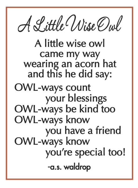 Little Wise Acorn Hat Owl Token Charm 2 Little Wise Acorn Hat Owl Token Charm - Image 2