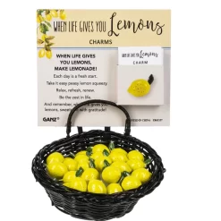 When Life Gives You Lemon Token Charm 5 When Life Gives You Lemon Token Charm -Fashion Accessories Shop er62157