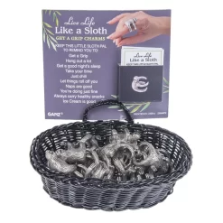 Get A Grip Live Like Sloth Token Charm -Fashion Accessories Shop er68070