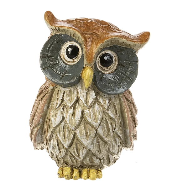 Wise Owl Stone Token Charm 1 Wise Owl Stone Token Charm