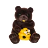 Honey Bear With Bee Hive Pocket Token Charm