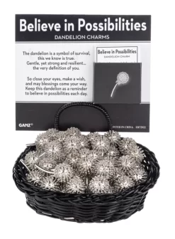 Dandelion Token Charm -Fashion Accessories Shop er72922 1