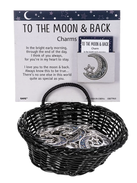 I Love You To The Moon And Back Token Charm 4 I Love You To The Moon And Back Token Charm - Image 4