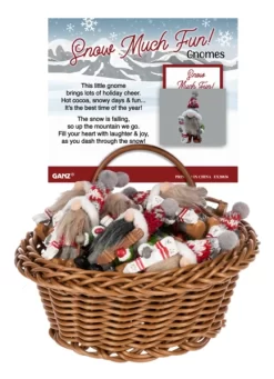 Snow Much Fun Winter Day Gnome Token Charm -Fashion Accessories Shop ex20836