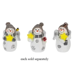 Glow In The Dark Snow Angel Token Charm