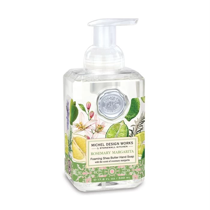 Michel Design Works Rosemary Margarita Foaming Hand Soap 1 Michel Design Works Rosemary Margarita Foaming Hand Soap