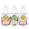 Michel Design Works Mini Foaming Hand Soap Set: Christmas Bouquet, White Spruce, Joy To The World