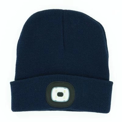 Night Scout™ Rechargeable LED Navy Beanie Hat 1 Night Scout™ Rechargeable LED Navy Beanie Hat