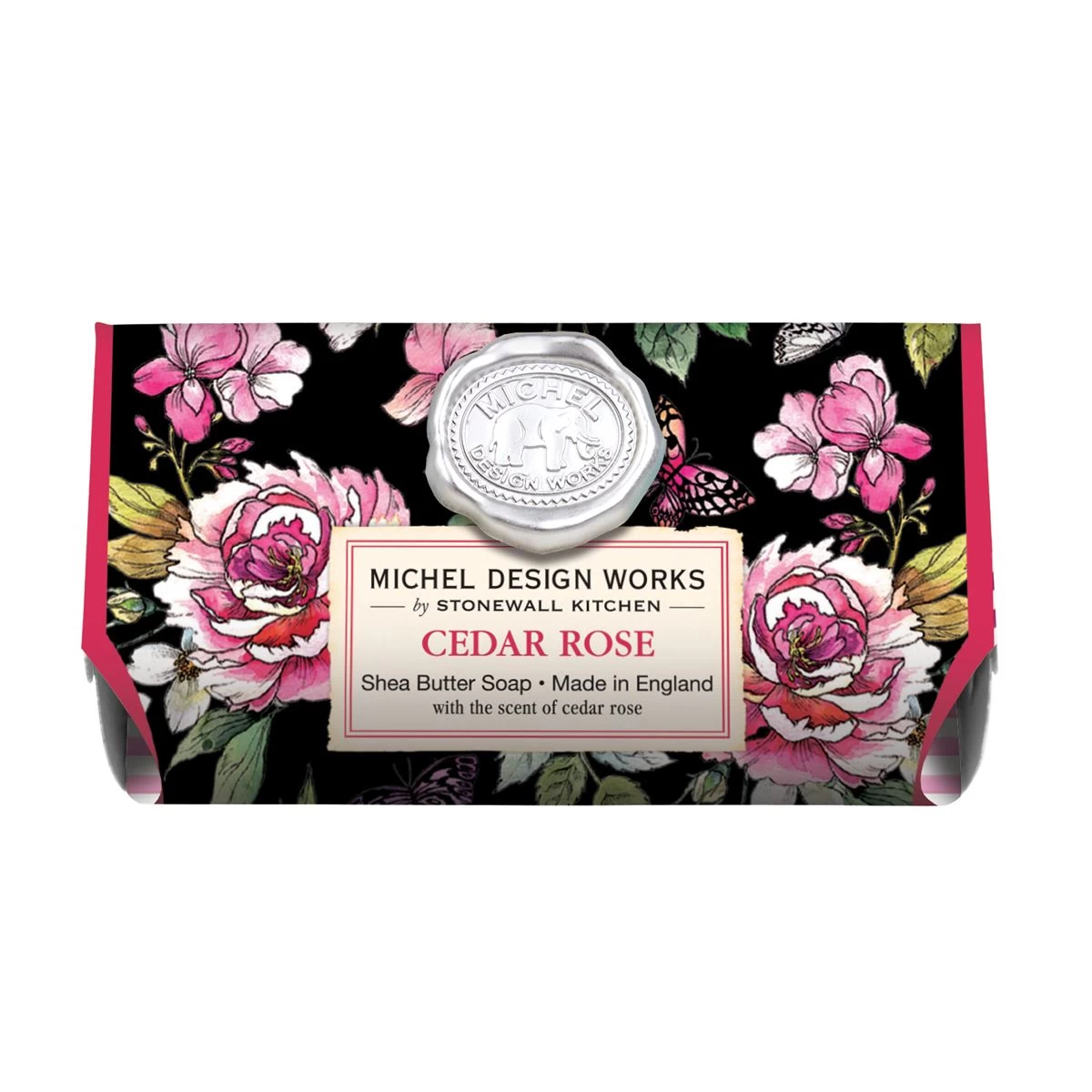 Michel Design Works Cedar Rose Large Bath Soap Bar 1 Michel Design Works Cedar Rose Large Bath Soap Bar