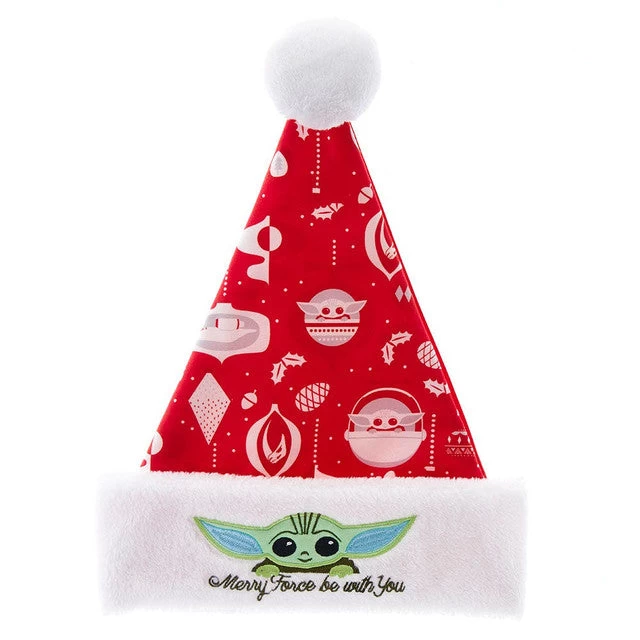 Merry Force Be With You Star Wars™ The Child Baby Yoda Santa Hat 1 Merry Force Be With You Star Wars™ The Child Baby Yoda Santa Hat